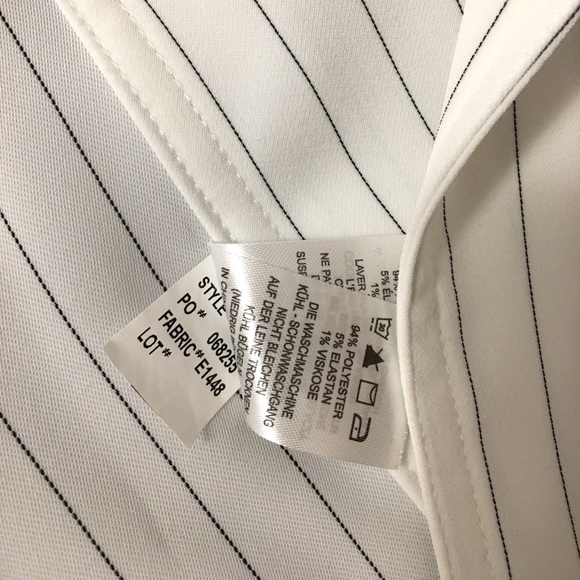 Long belted wrap coat Striped trench - Picture 4 of 4